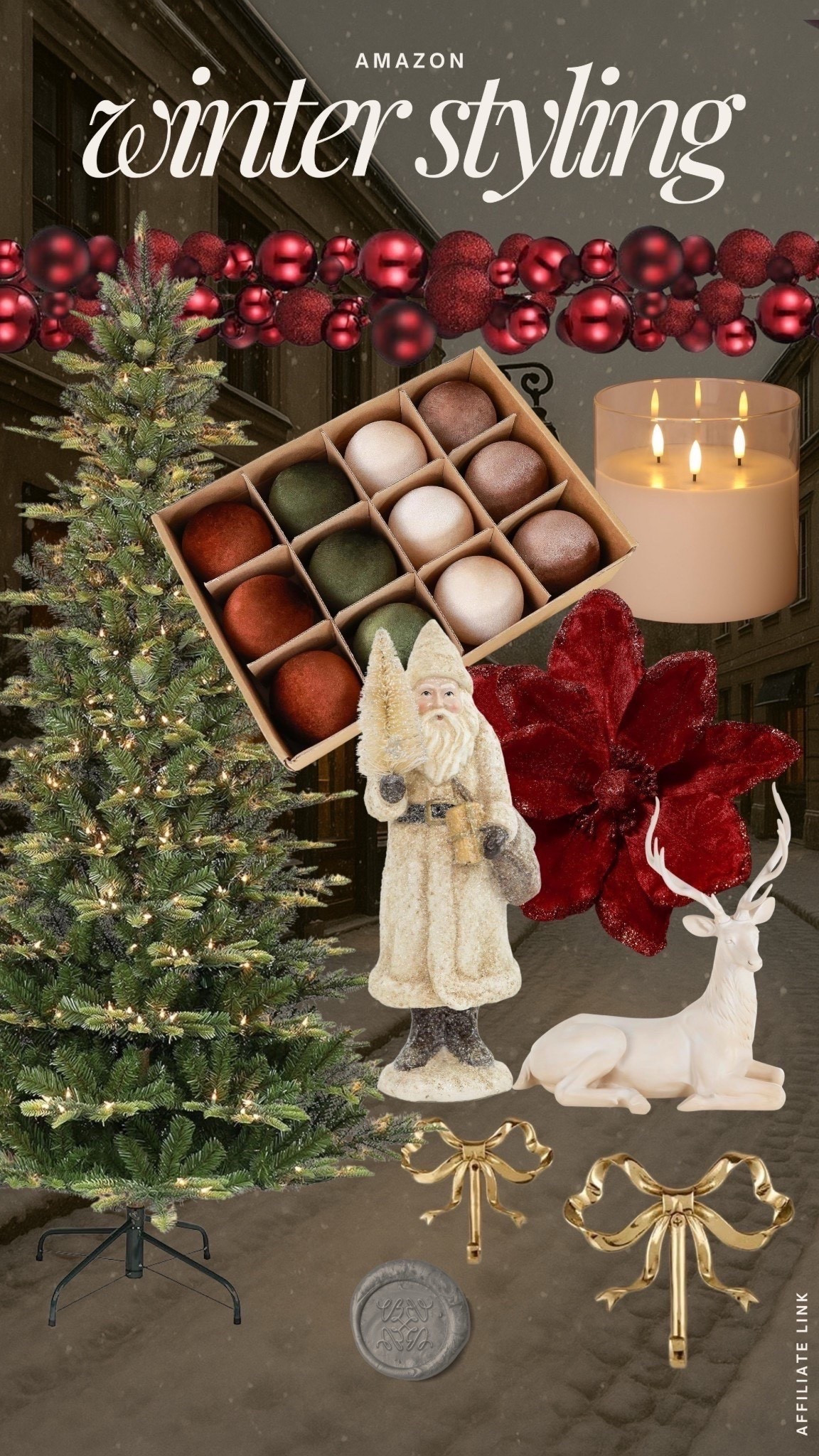 Elegant textures, warm tones, and timeless accents — these Amazon finds bring that cozy, elevated holiday charm to any space. Think classic greens, soft candlelight, and rich, layered details that make your home feel inviting all season long.

#AmazonHoliday #AmazonHome #WinterDecor #HolidayStyling #AmazonFinds #HolidayHome #CozyHomeDecor #AmazonMostLoved #HomeDecorInspo #AmazonFavorites #ChristmasDecor #WinterHomeStyling 
#LTKStyleTip 


#LTKSeasonal #LTKHome #LTKHoliday