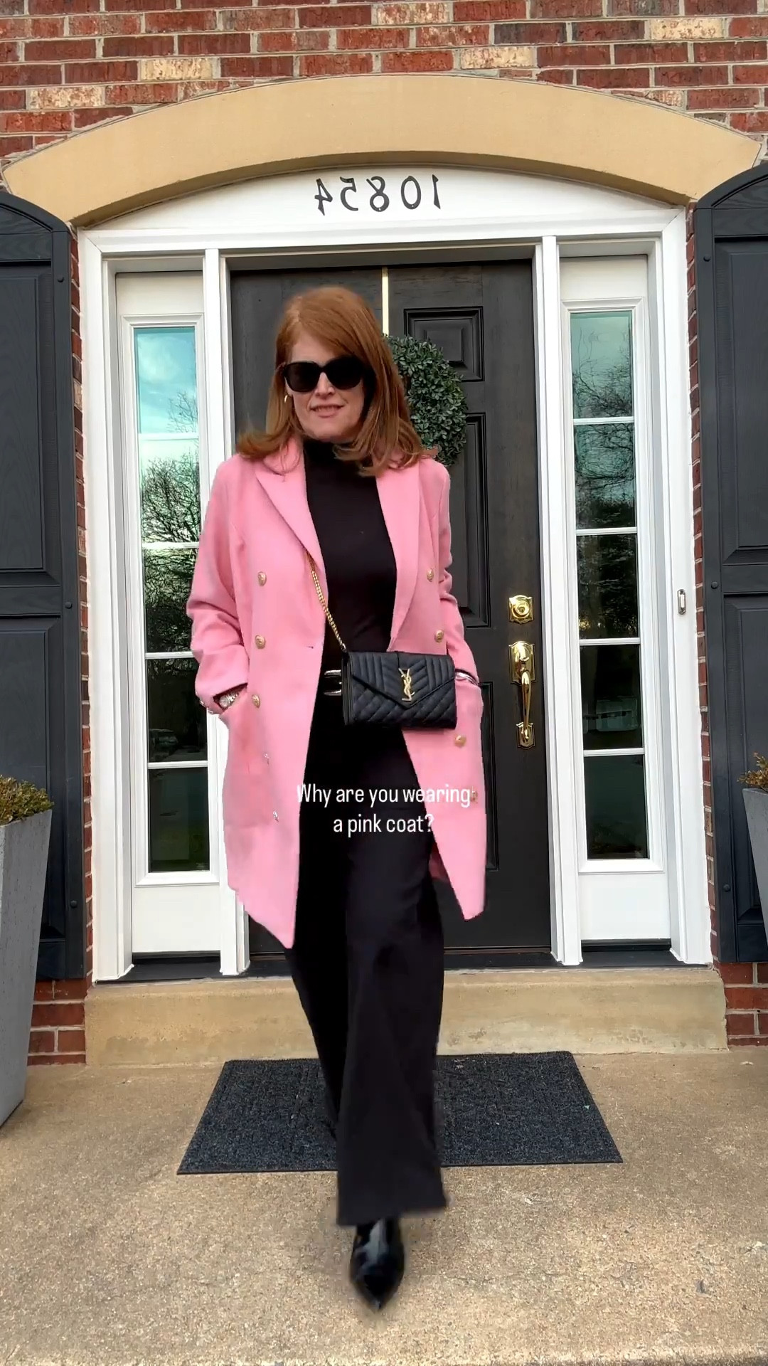🩷 Why are you wearing a pink coat? So I can survive the rest of the winter ❄️ 

#LTKValentine #LTKOver40 #LTKMidsize