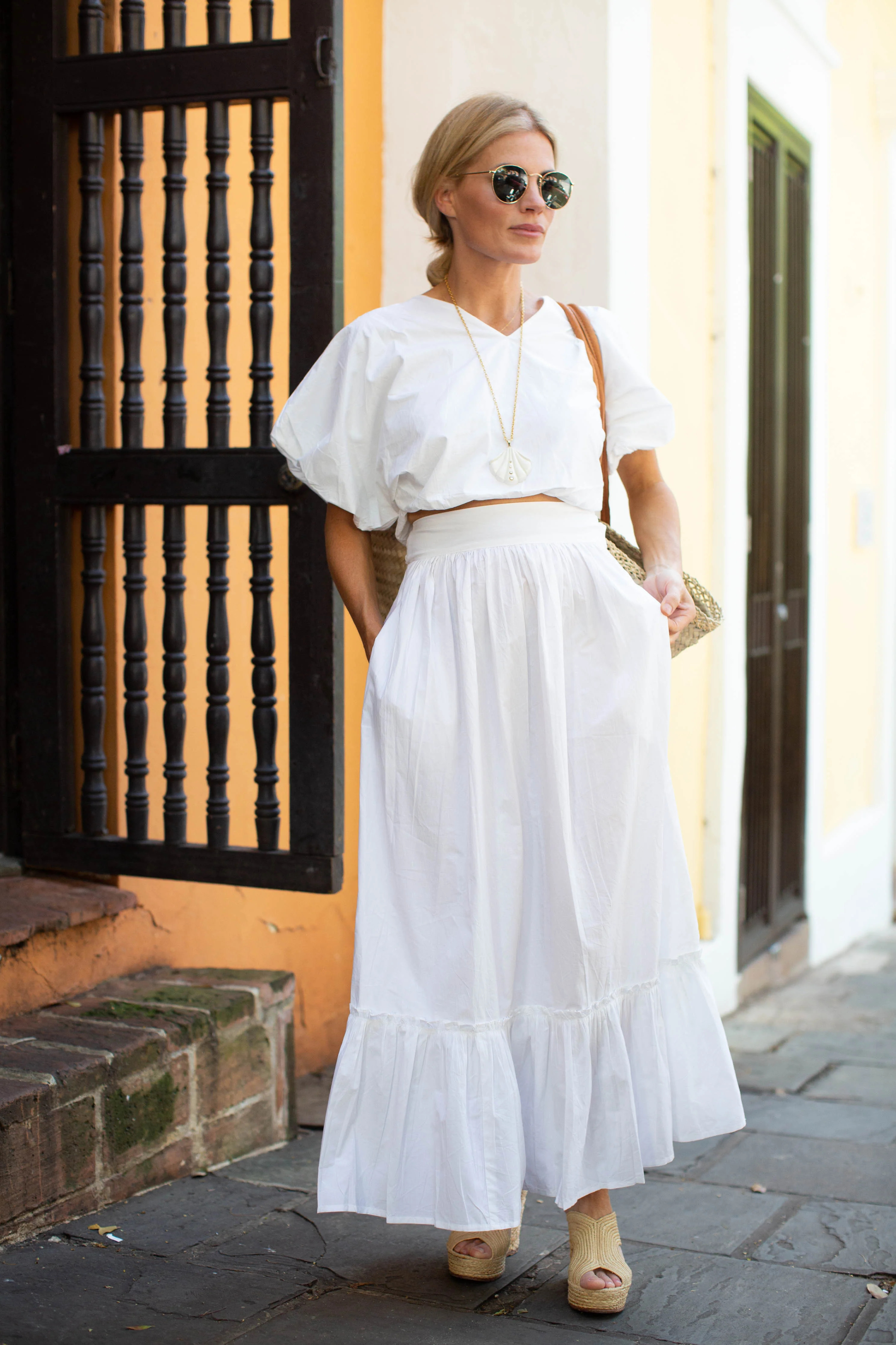 Kate Skirt - White | Marea