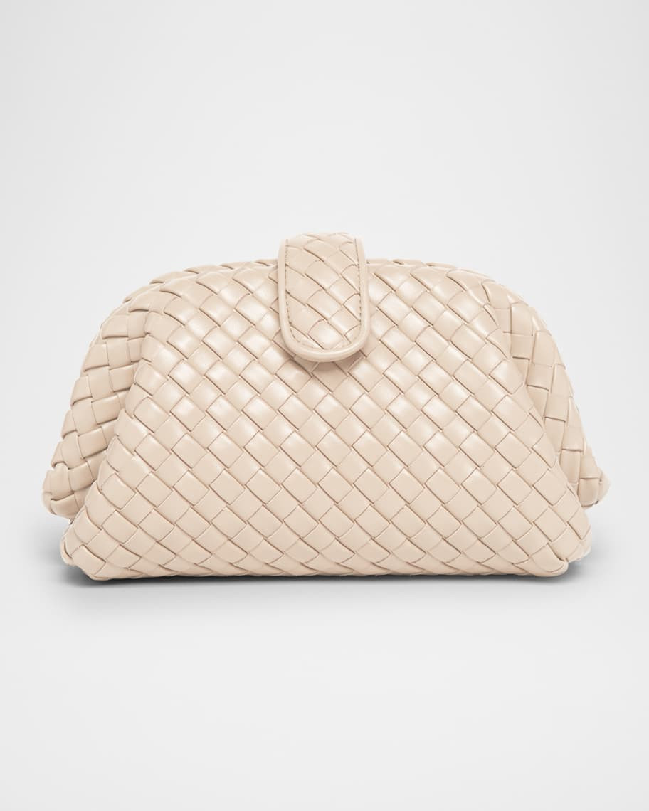 Bottega Veneta Lauren 1980 Mini Clutch Bag with Chain Strap | Neiman Marcus