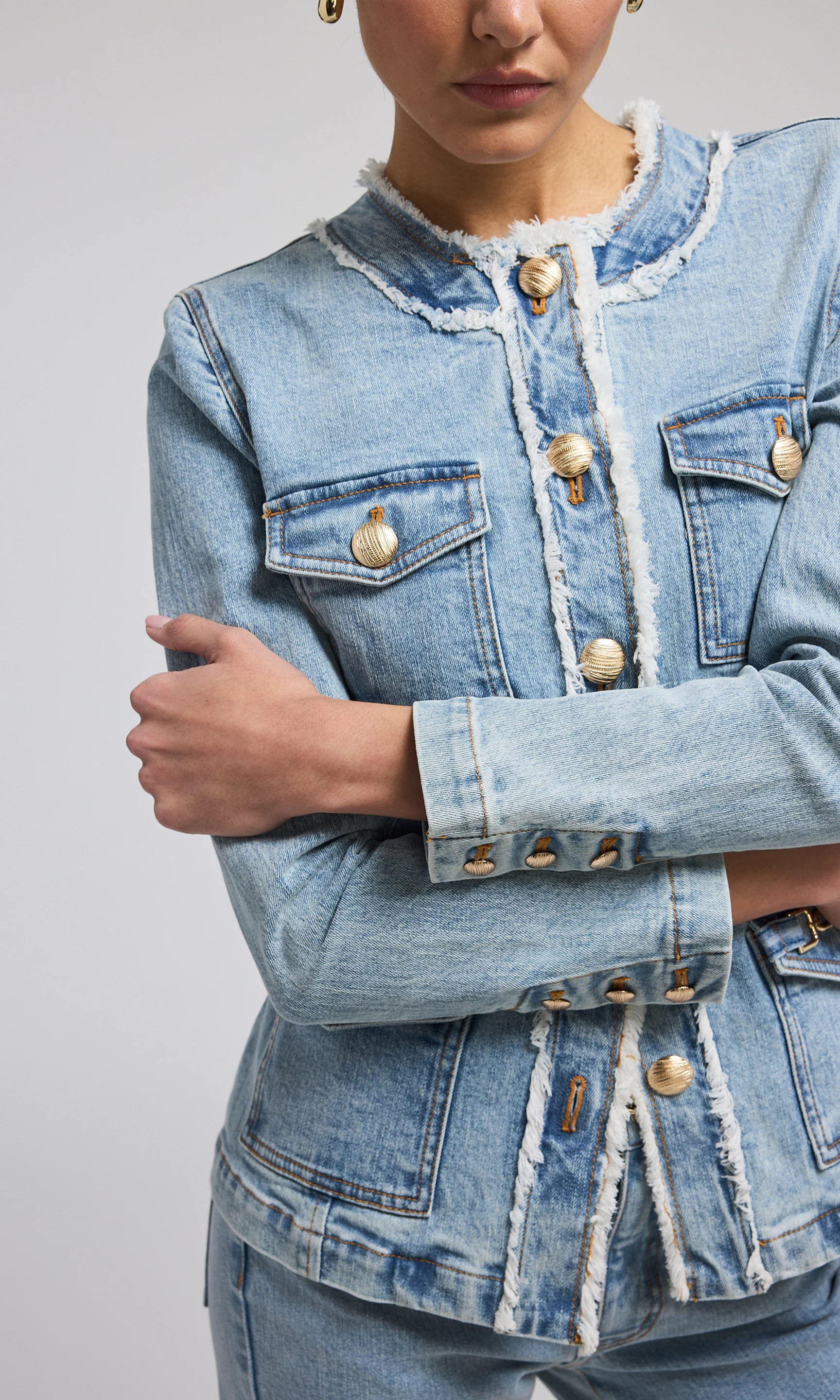 Larsa  Denim Jacket | Generation Love