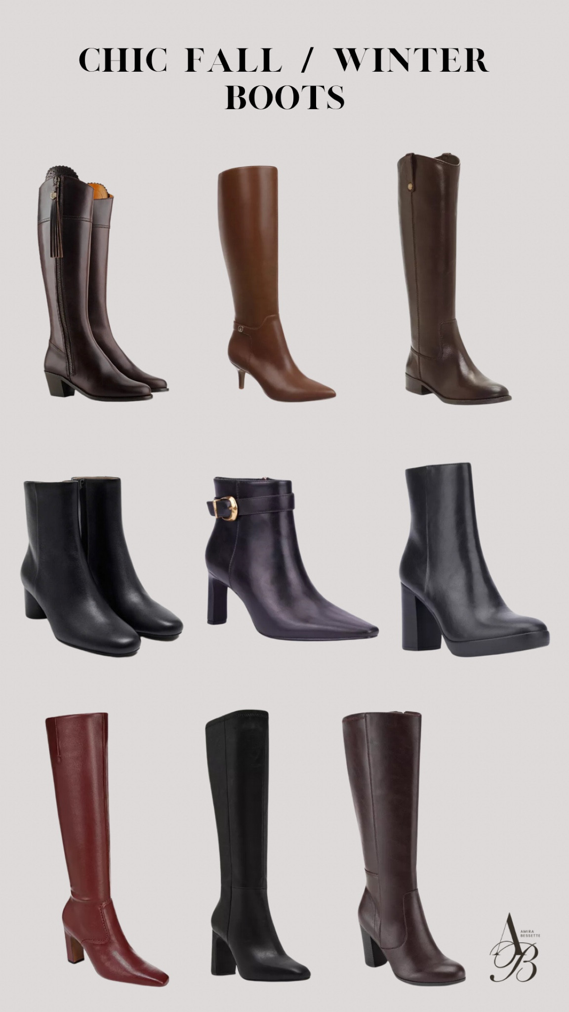 Elegant & Chic Boots 😍

#LTKluxury #LTKstyletip #LTKwinter
