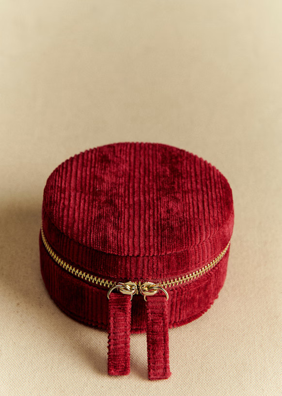 Jewelry case corduroy velvet | Sezane Paris - US