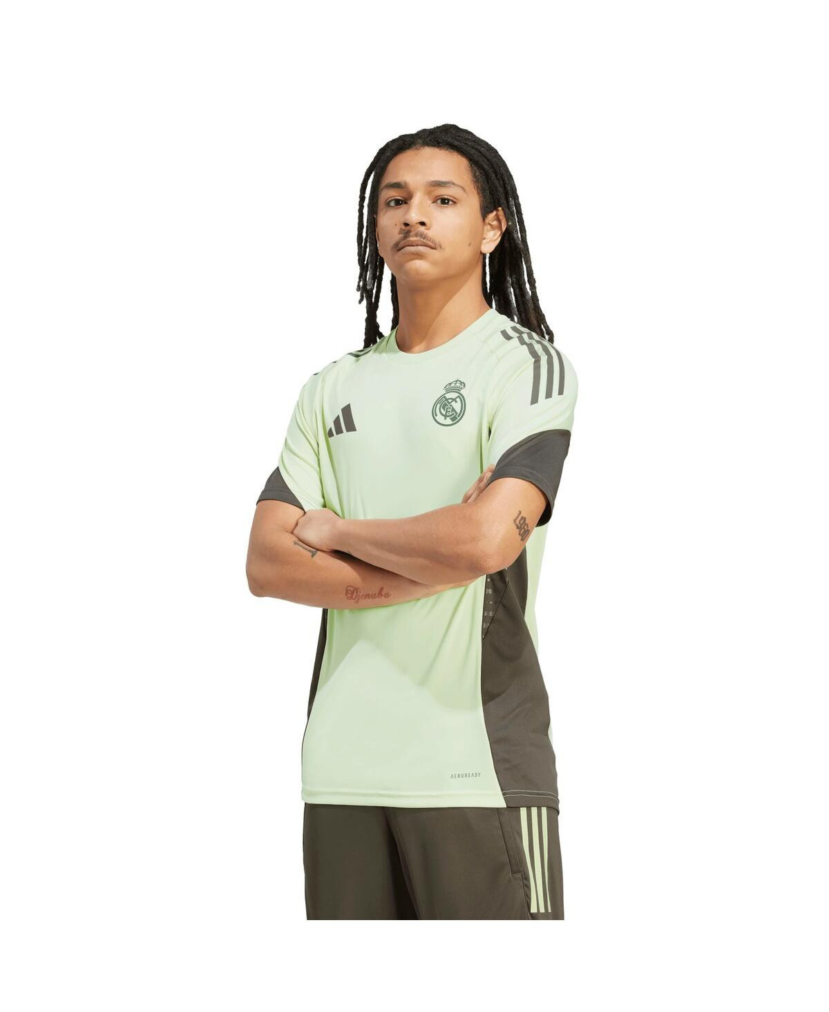 Adidas Men's Green Real Madrid 2025/26 Aeroready Training Jersey - Green | Macy's