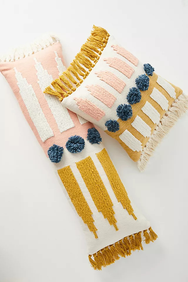 Textured Luciana Pillow | Anthropologie (US)