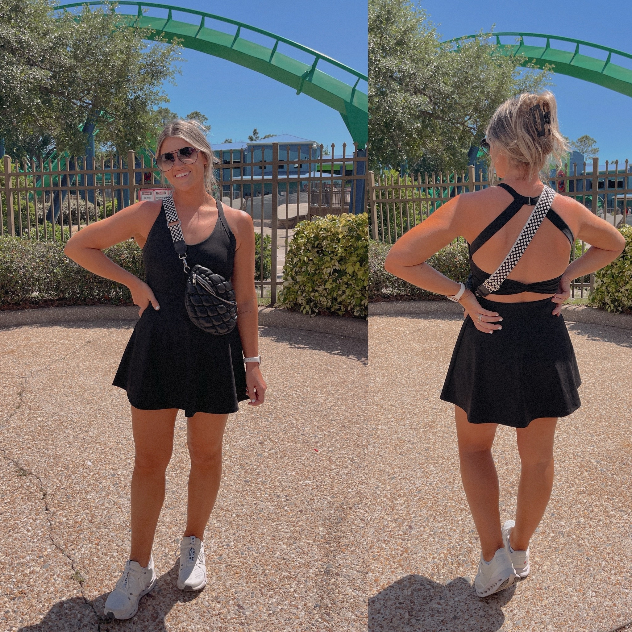 Best Amazon workout dress EVER!!!! This has shorts under AND the open back on the butt of the shorts so you don’t have to take the whole dress down to pee - just the shorts!!! GENIUS!!!! I’m in my true small. Perfect for Disney / baseball moms / walks / travel / summer days at the park / etc!!!

Follow my shop @WhatLizisLoving on the @shop.LTK app to shop this post and get my exclusive app-only content!

#liketkit 
@shop.ltk
https://liketk.it/4CaHE