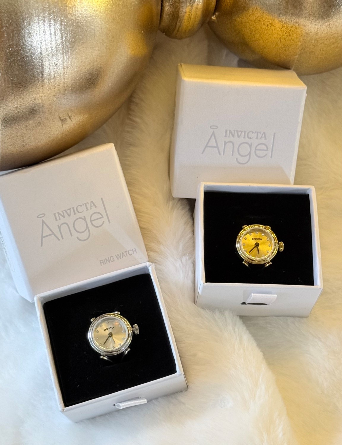 Invicta Angel ring watch 
#tjmaxxfinds 
#ringwatch 
#invicta 


#LTKGiftGuide #LTKHoliday #LTKmomlife