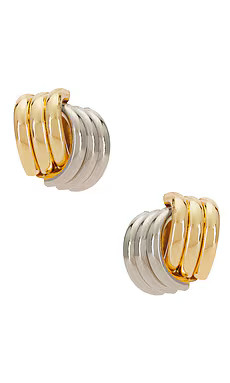 SHASHI x REVOLVE Knot Earrings in Mixed Metal from Revolve.com | Revolve Clothing (Global)