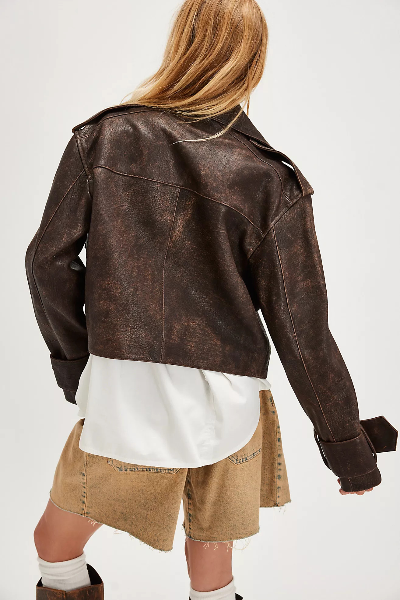 Oval Square Rock Biker Jacket | Free People (Global - UK&FR Excluded)
