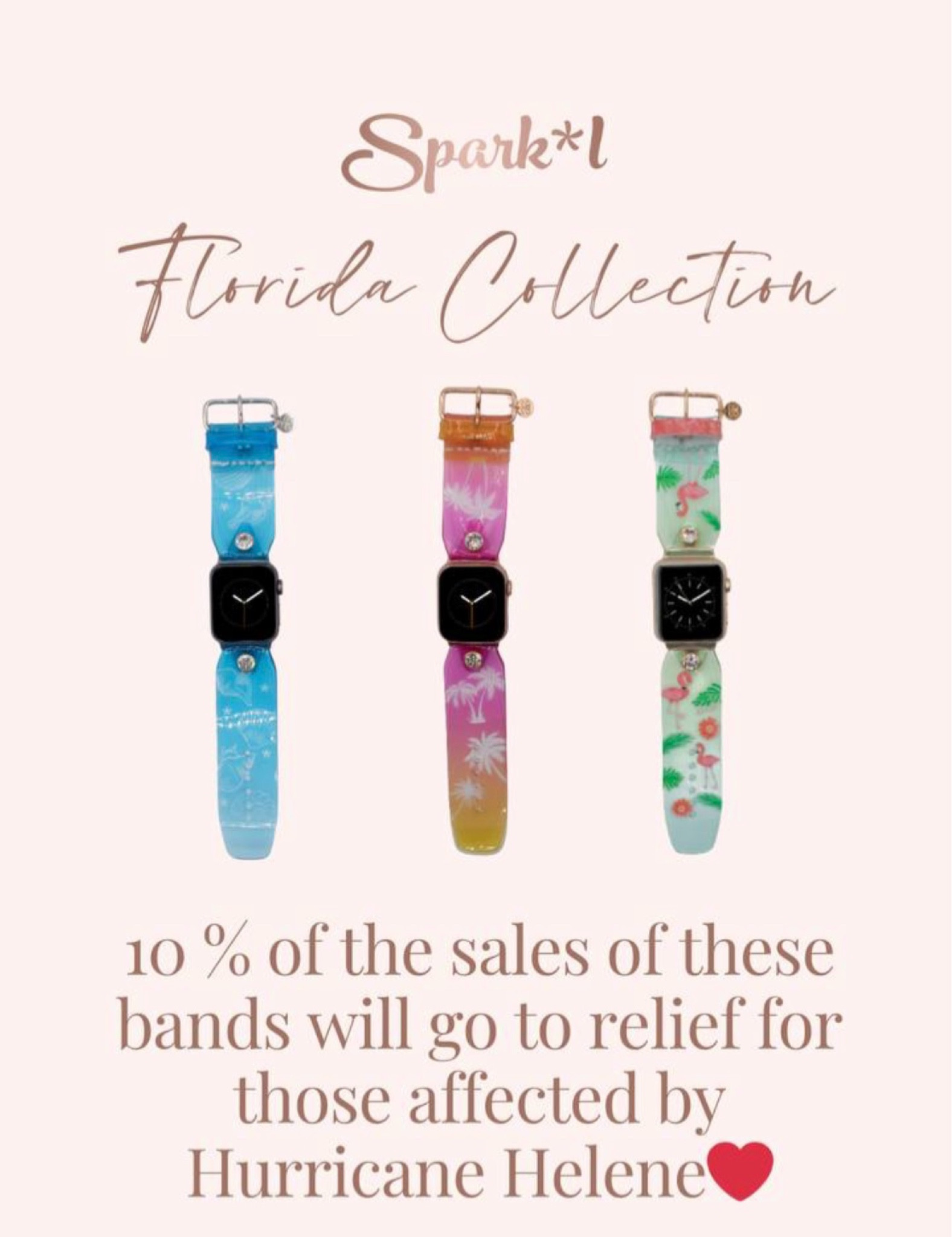 Use code Wellstyled10 for 10% off your purchase at sparklbands.com

Sparklbands is donating 10% of sales to Greater Good Charities (greatergood.org) for hurricane relief.