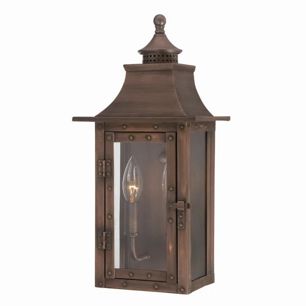 Dillion 2 - Bulb 16.5'' H Outdoor Wall Lantern | Wayfair North America