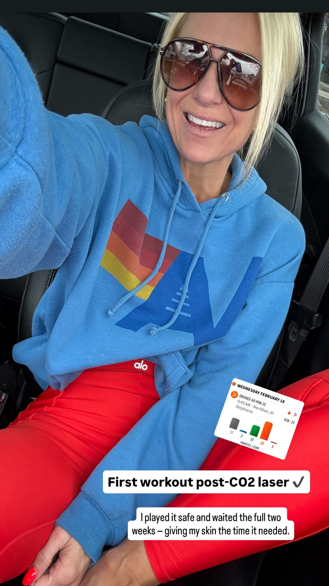 Things I wear day after day… @Alo Yoga leggings and mos worn hoodies 
It’s all about CPW (cost per wear) for items like this.￼
Wearing medium in hoodie, size small in leggings 

#LTKdayinmylife #LTKmomlife #LTKfitnessgoals