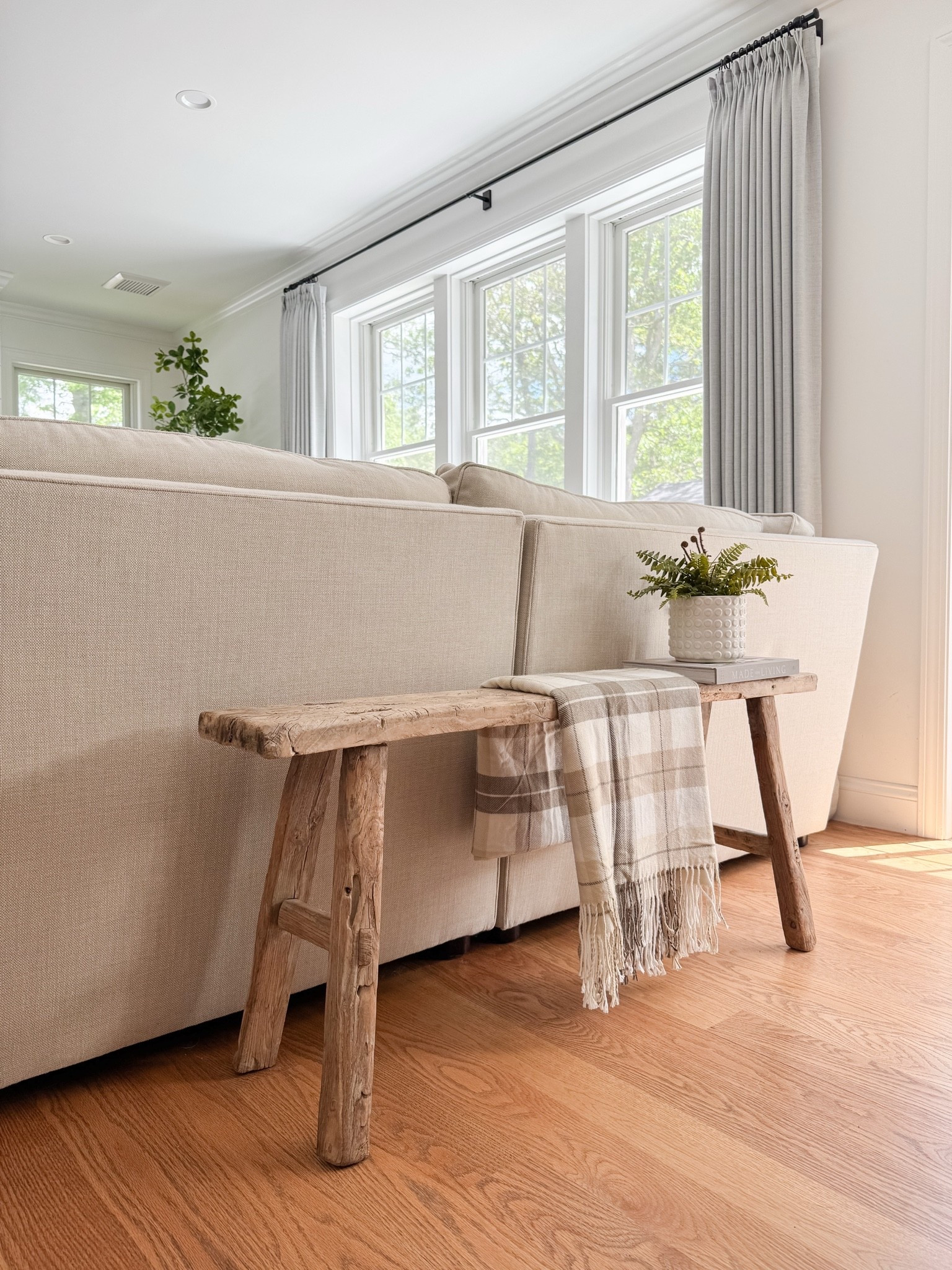 Coastal Home

Summer coastal home, sectional, beige home, pottery barn, woven coffee table, gray curtains, sherri calnan home bedroom, wood bench Amazon furniture

#LTKHome