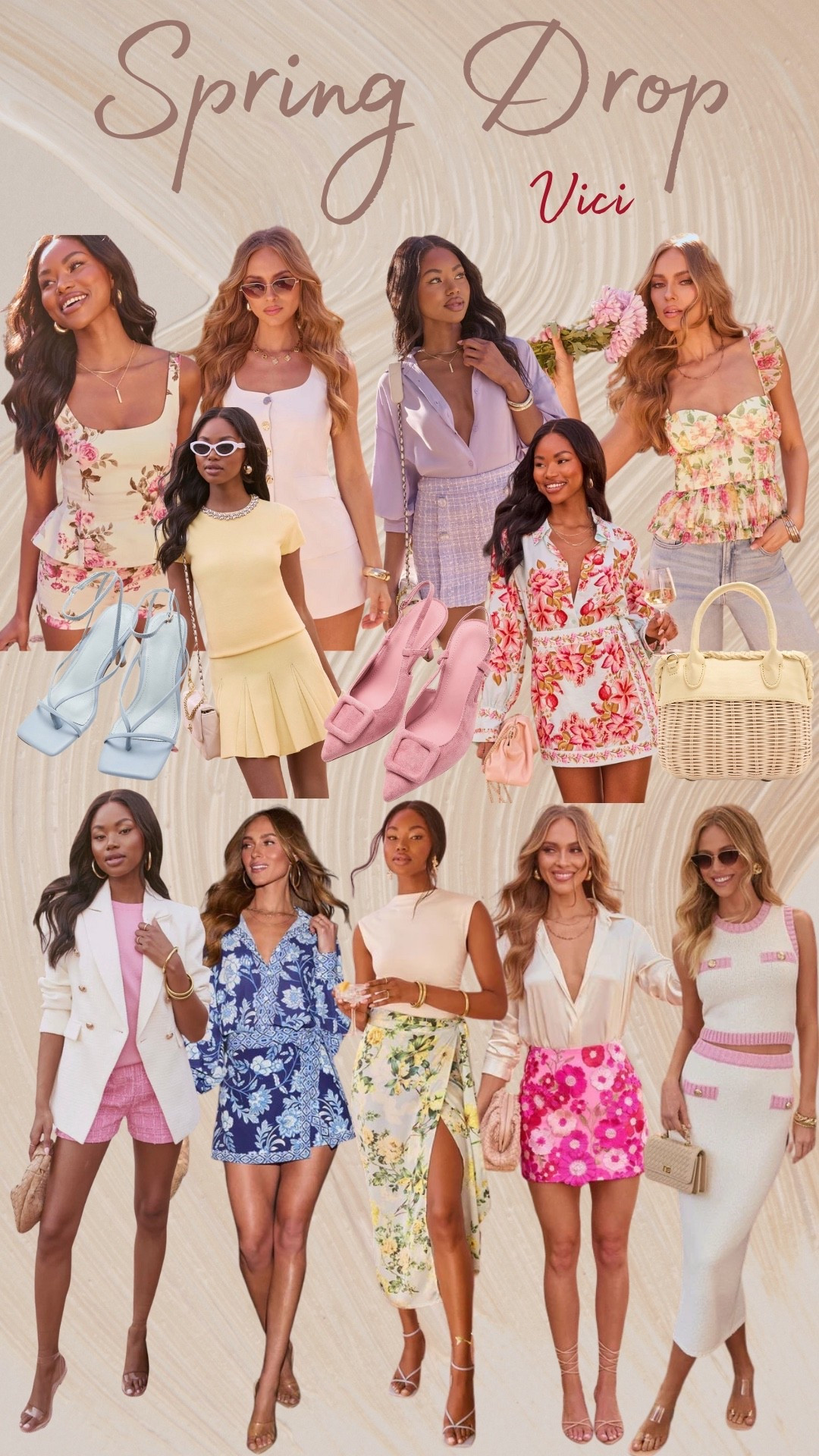 New spring drop from Vici
save 35% with code AGGISAVE35

#vici #spring 

#LTKootd #LTKValentine #LTKNYFW