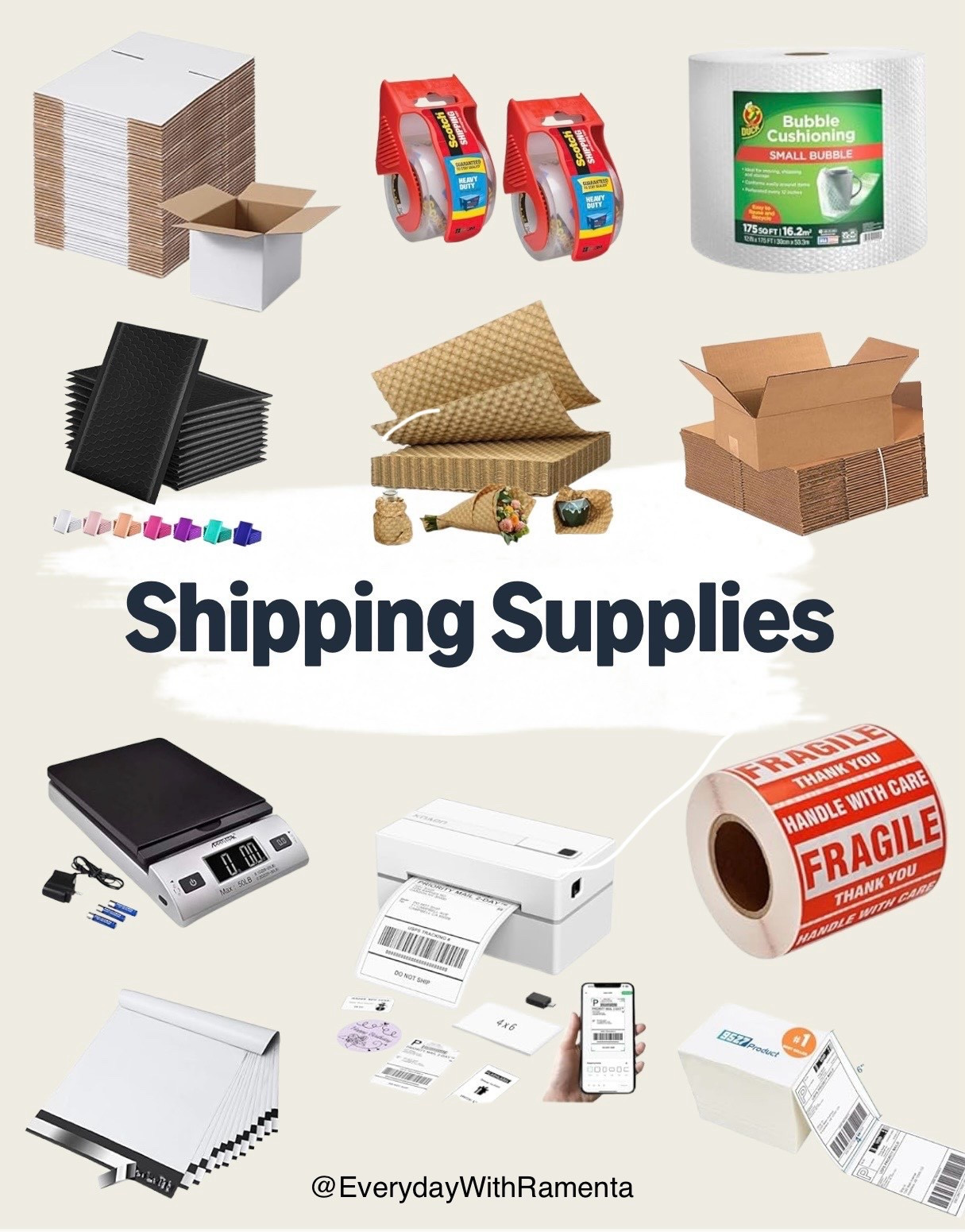 Holiday shipping supplies you need this season 📦✨ Linking the best boxes, bubble mailers, tape, labels, and packaging essentials for Christmas shipping.

#HolidayShipping #ShippingSupplies #ChristmasShipping #PackingSupplies #MailingSupplies #ShippingEssentials #LTKHoliday #LTKHome #LTKFinds #LTKSeasonal

#LTKmomlife #LTKGiftGuide #LTKHoliday