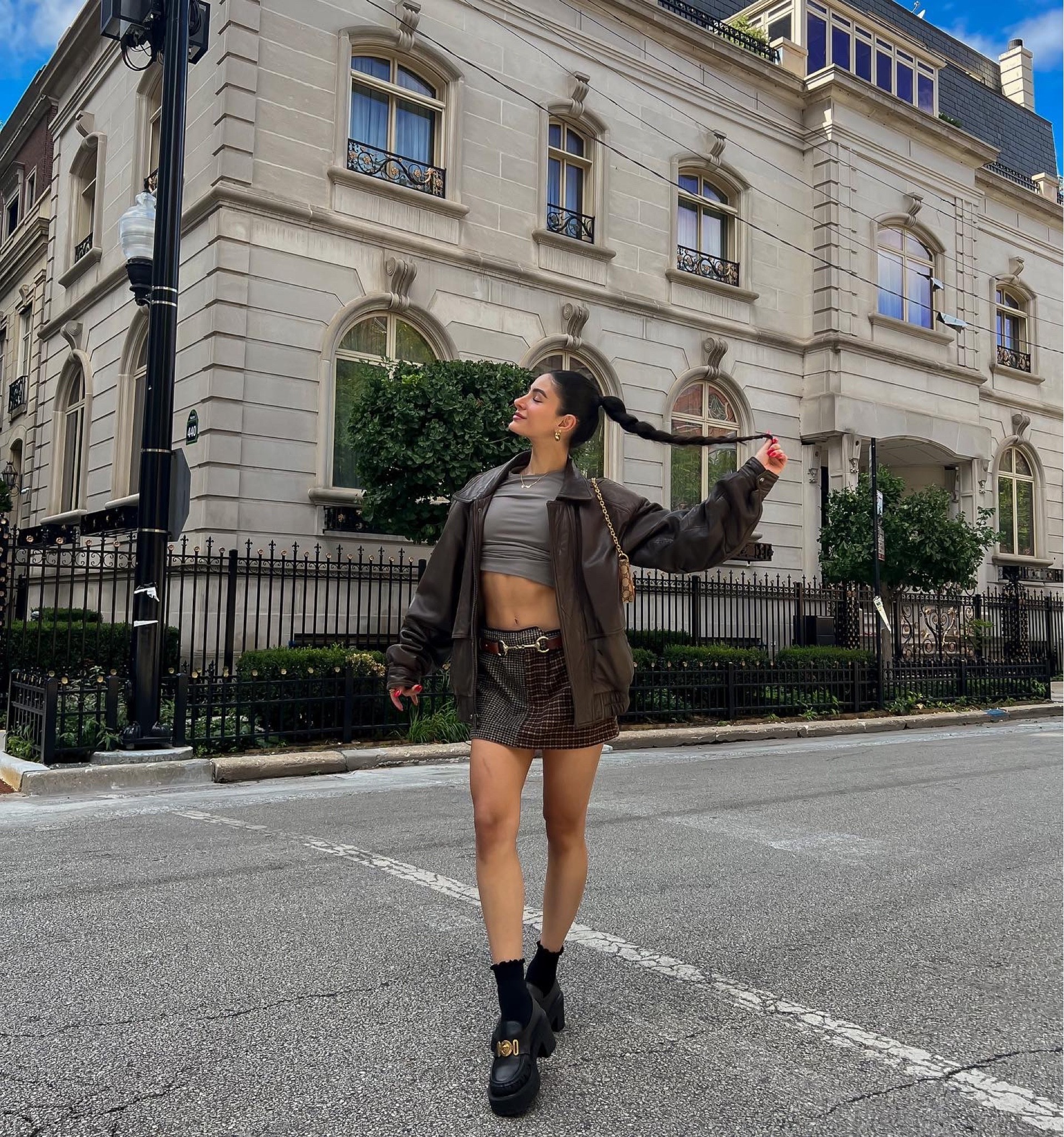 Perfect fall outfit! 🤎
Jacket - vintage 
Top - glassons
Skirt - rails
Socks - linked on my amazon storefront
Loafers - versace


#LTKshoecrush #LTKunder100 #LTKSeasonal