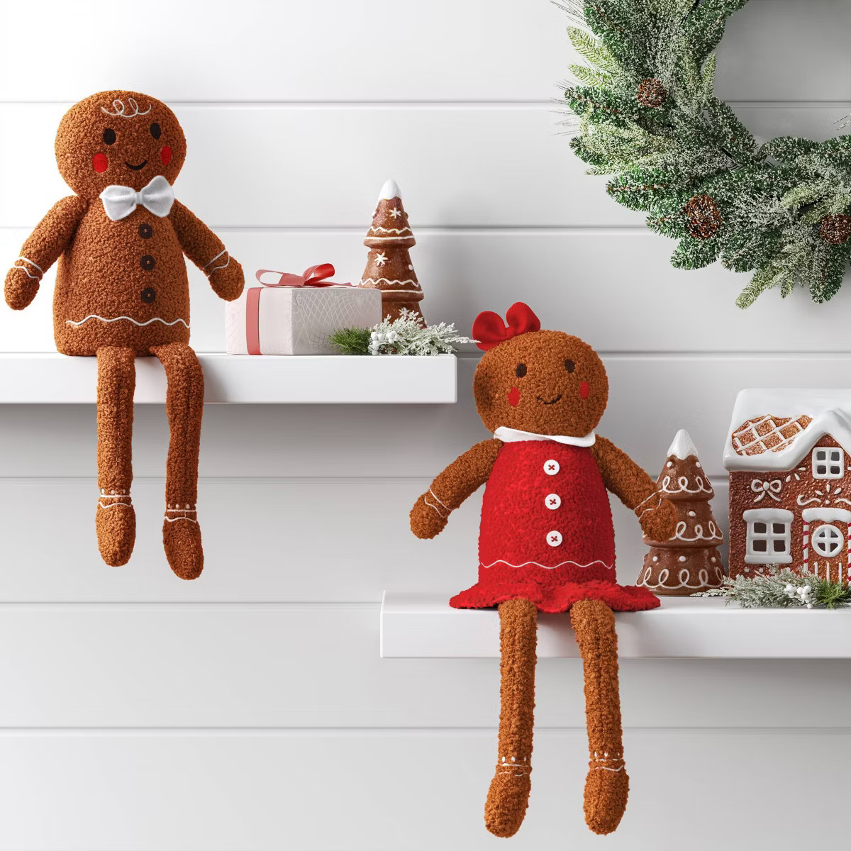 Christmas Fabric Gingerbread Man Decor - Wondershop™ | Target