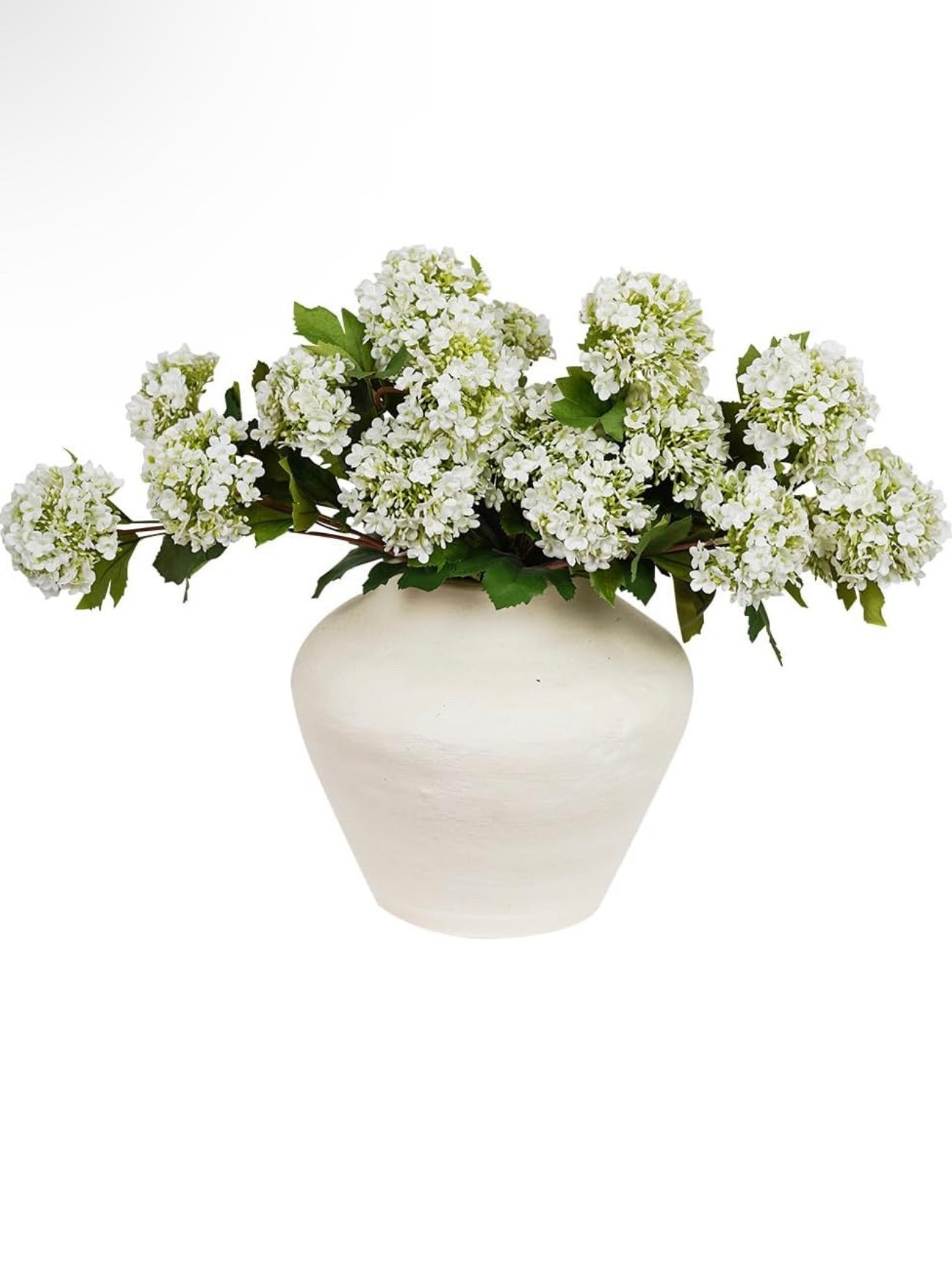 Artificial Flowers for Decoration|White Hydrangea Flowers|Faux Flowers for Vase|Faux Floral Stems

#LTKSeasonal #LTKHome #LTKSaleAlert