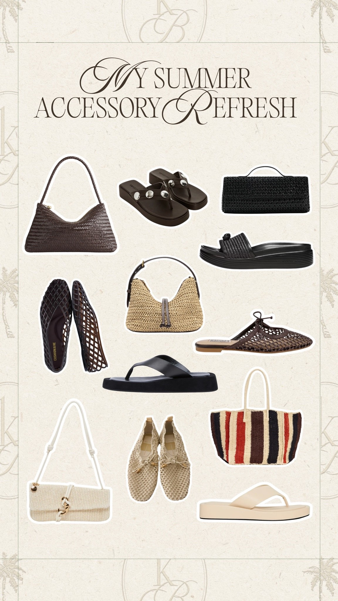 My summer accessory refresh 🤍 Shoes and bags

#LTKSeasonal #LTKTravel #LTKootd