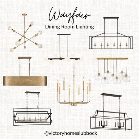 Wayfair lighting, dining room lighting, chandelier 

#LTKhome #LTKFind #LTKSale