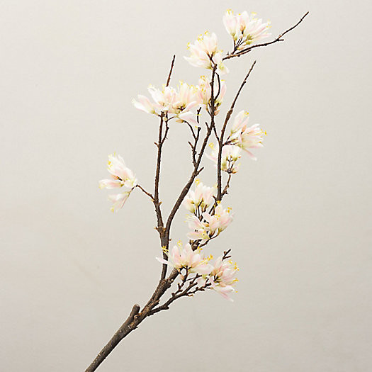 Faux Light Pink Blossom Spray | Terrain