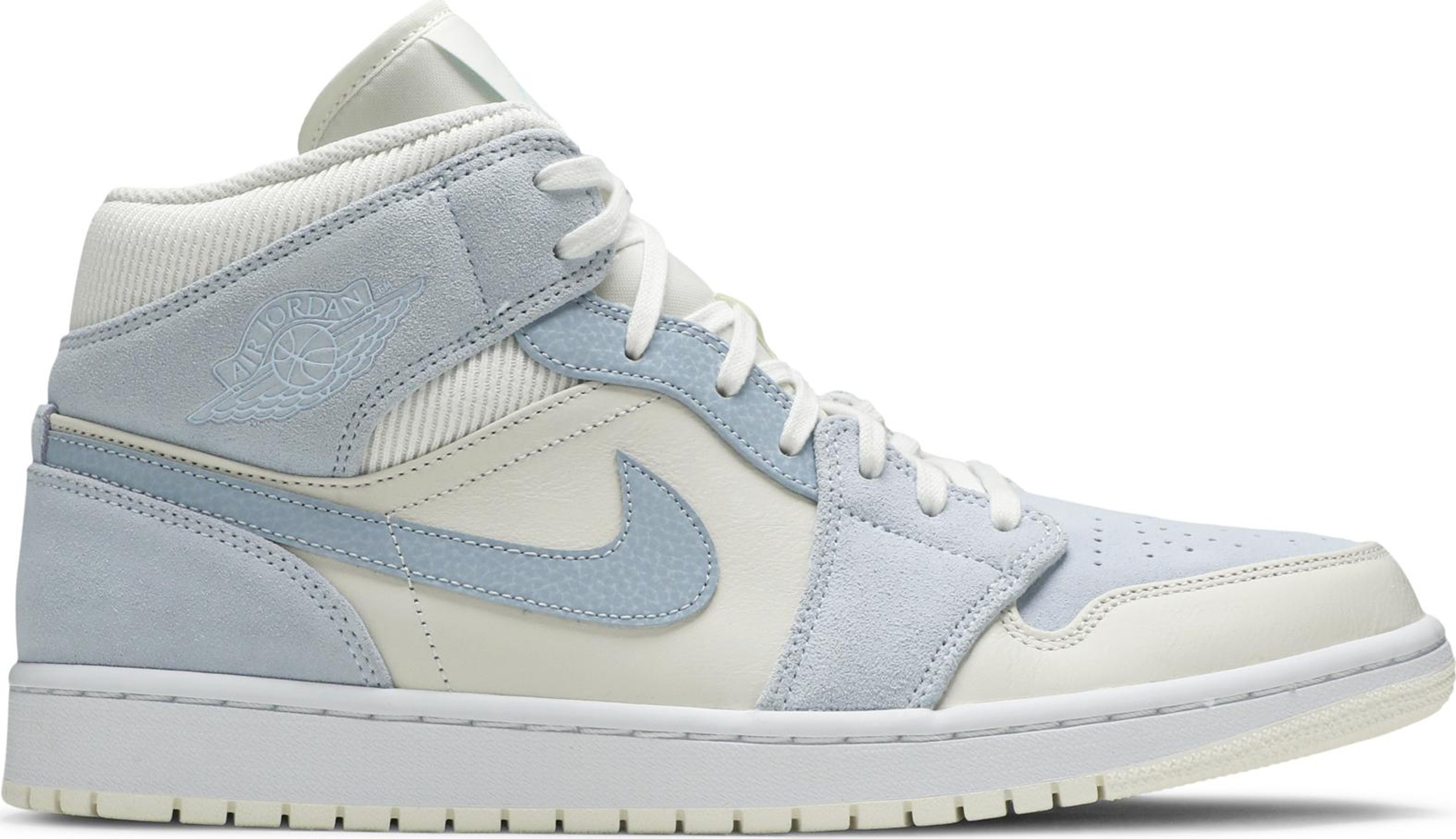 Air Jordan 1 Mid SE 'Sail Light Blue' | GOAT