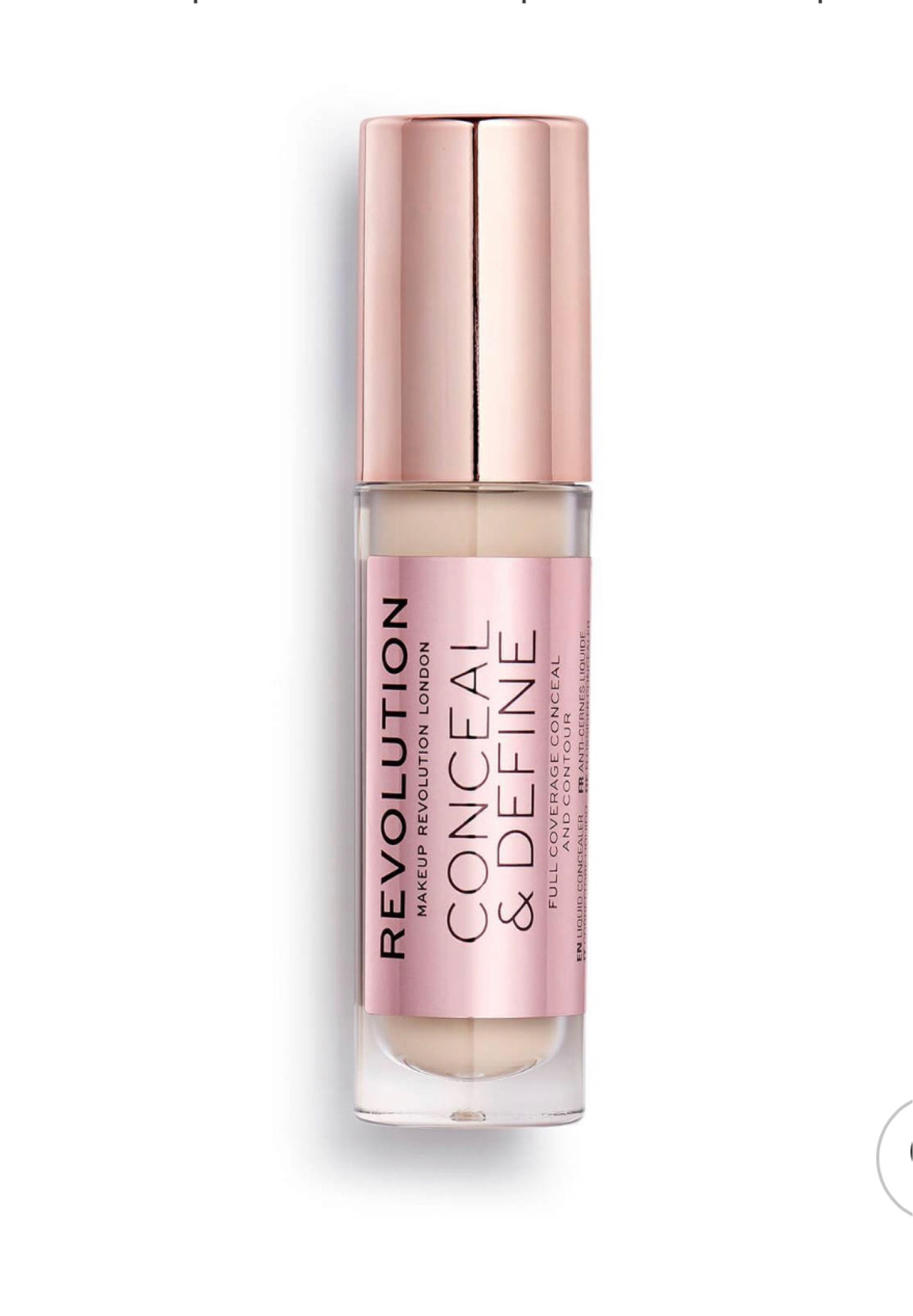 Make Up Revolution Conceal & Define

Update your makeup collection with the Revolution Conceal & Define Concealer. The lightweight formula encourages a poreless-looking veil across your visage, avoiding sinking into fine lines or leaving a heavy build-up.

Ideal for people that are prone to blemishes or an uneven skin-tone, as the full-coverage concealer works to promote the look of radiance and luminosity.

Long-lasting and highly-pigmented, the concealer is perfect for contouring, with the doe-foot applicator minimising wastage and encouraging a flawless, accurate-looking aesthetic.

Vegan and cruelty free.

#LTKbeauty