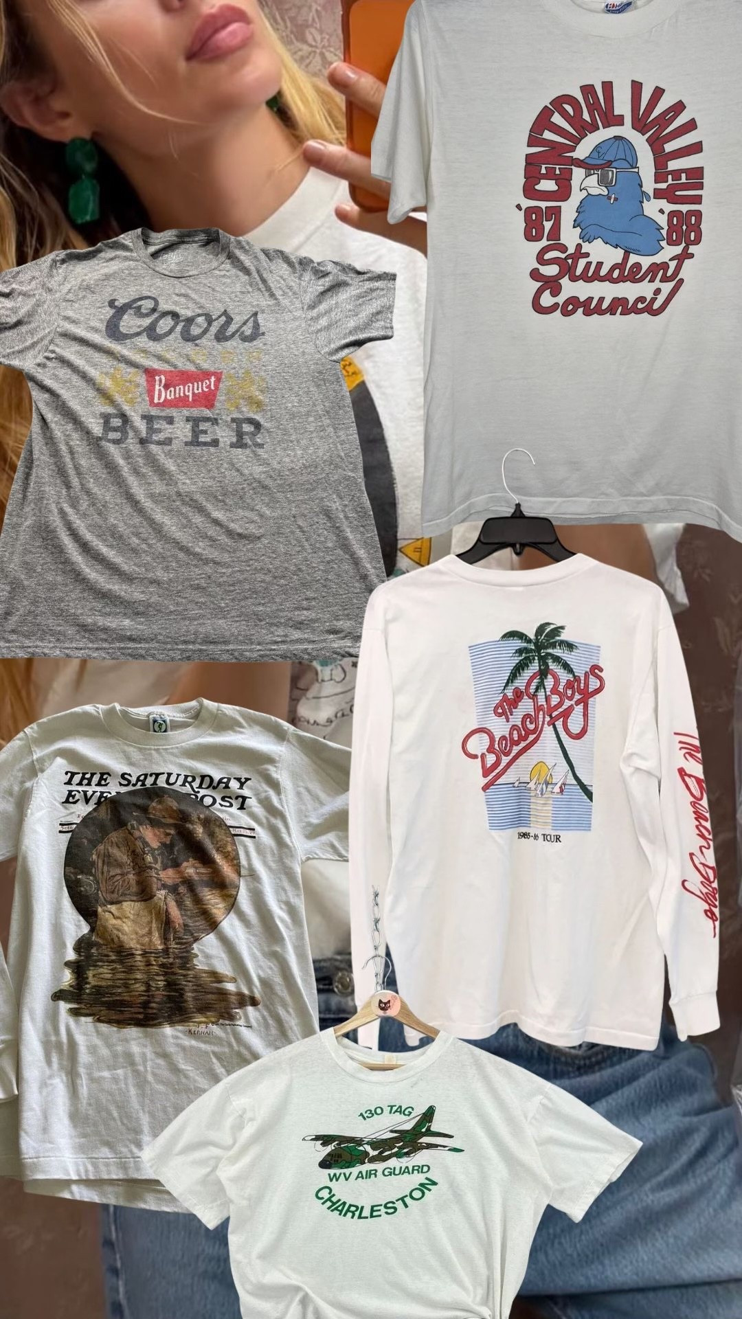 vintage tees i’m loving @poshmark #poshmarkpartner