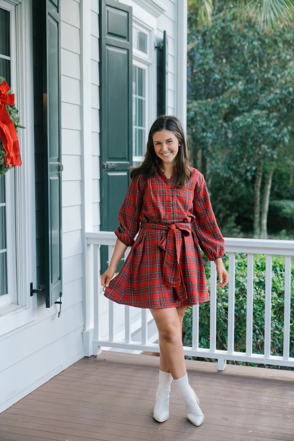 Folly Mini LS | Holly Berry | Victoria Dunn LLC