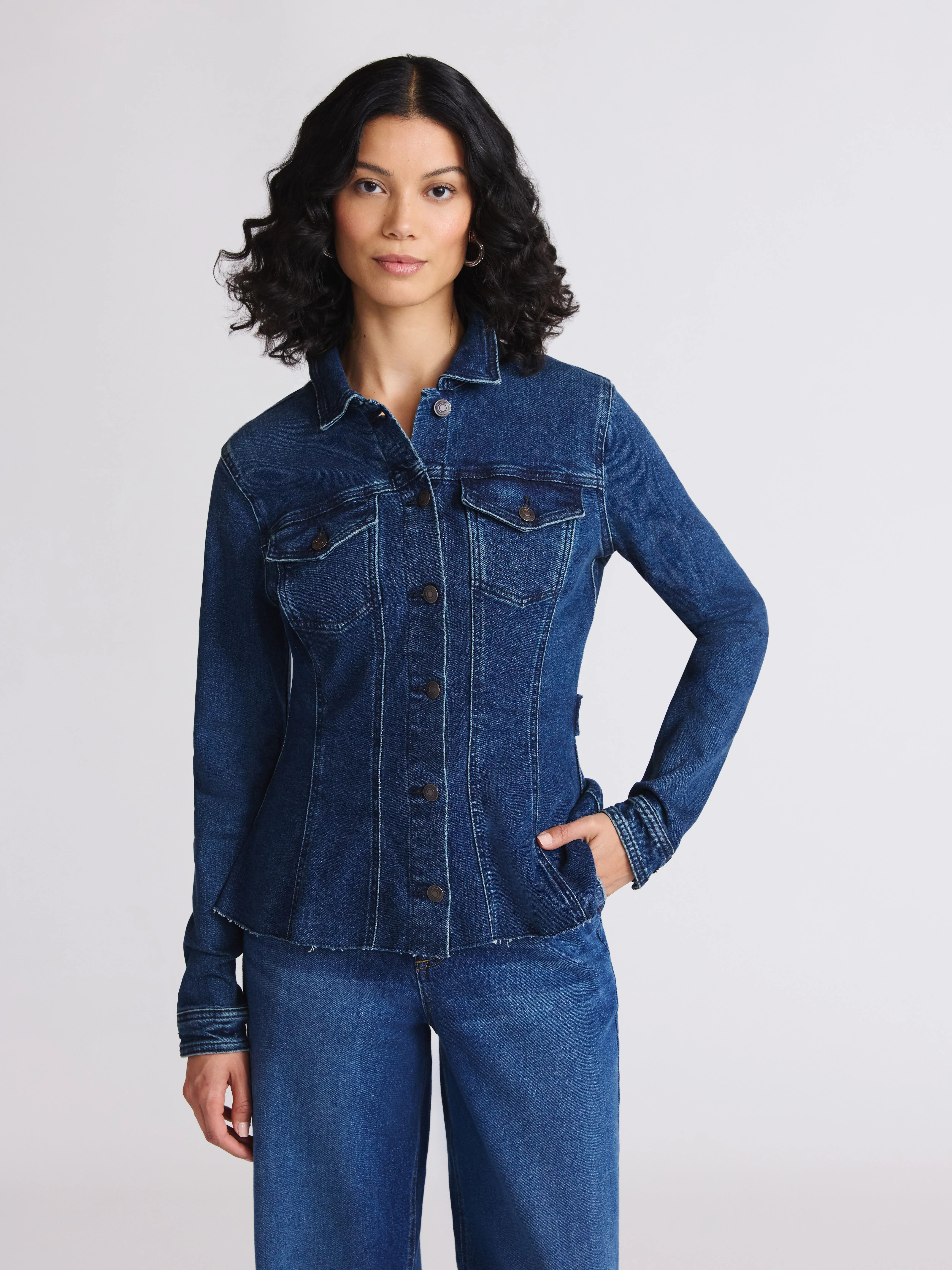 Sofia by Sofia Vergara Women's and Women's Plus Peplum Jacket, Sizes XS-4X | Walmart (US)