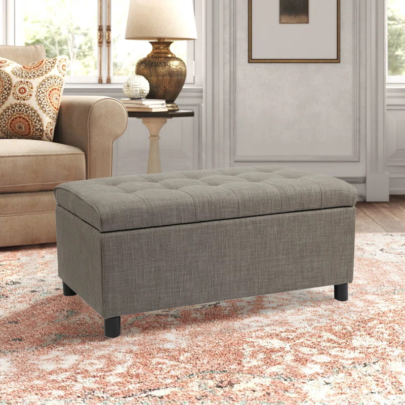 Caryl Upholstered Storage Ottoman | Wayfair North America