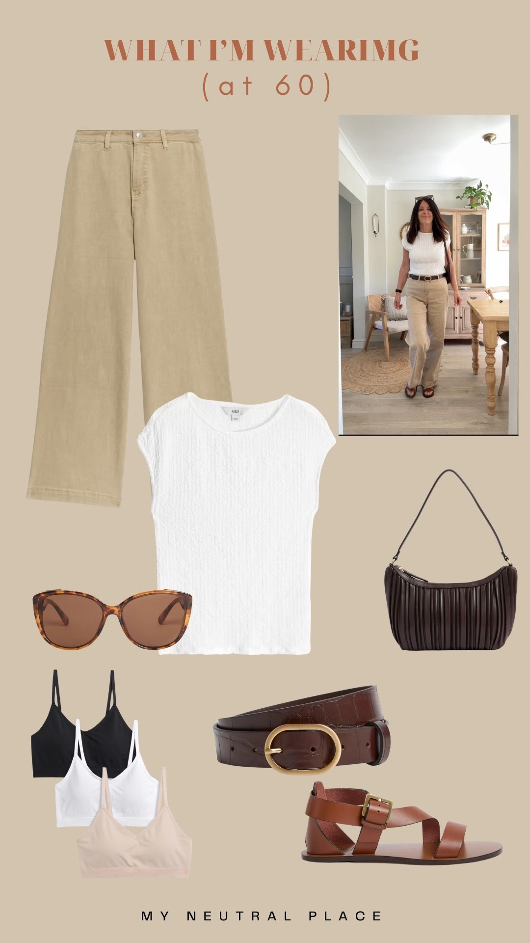 What I’m wearing (at 60). 

#LTKover50style #LTKstyletip #LTKuk