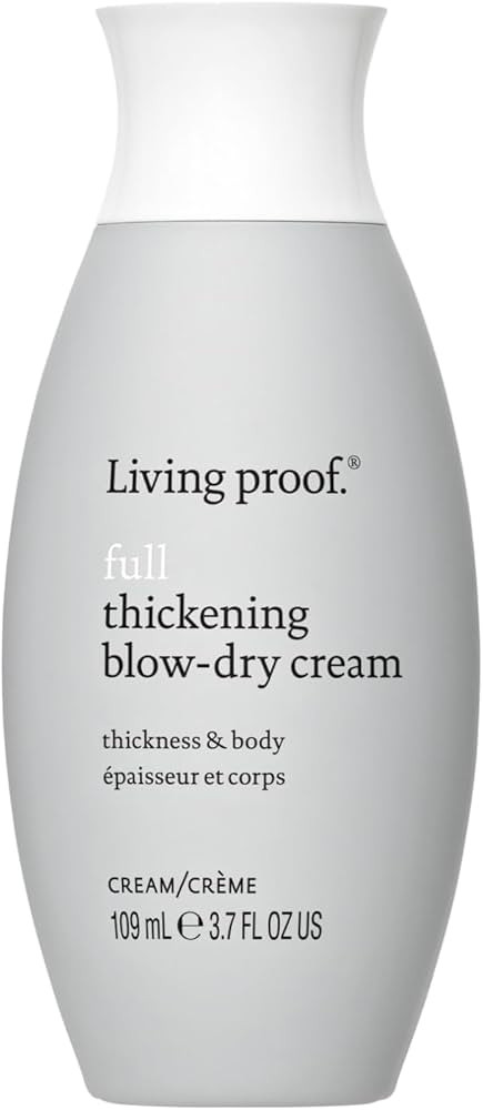 Living Proof Full Thickening Blow-Dry Cream – All-Day Fullness, Shine, Lightweight Conditioning... | Amazon (US)
