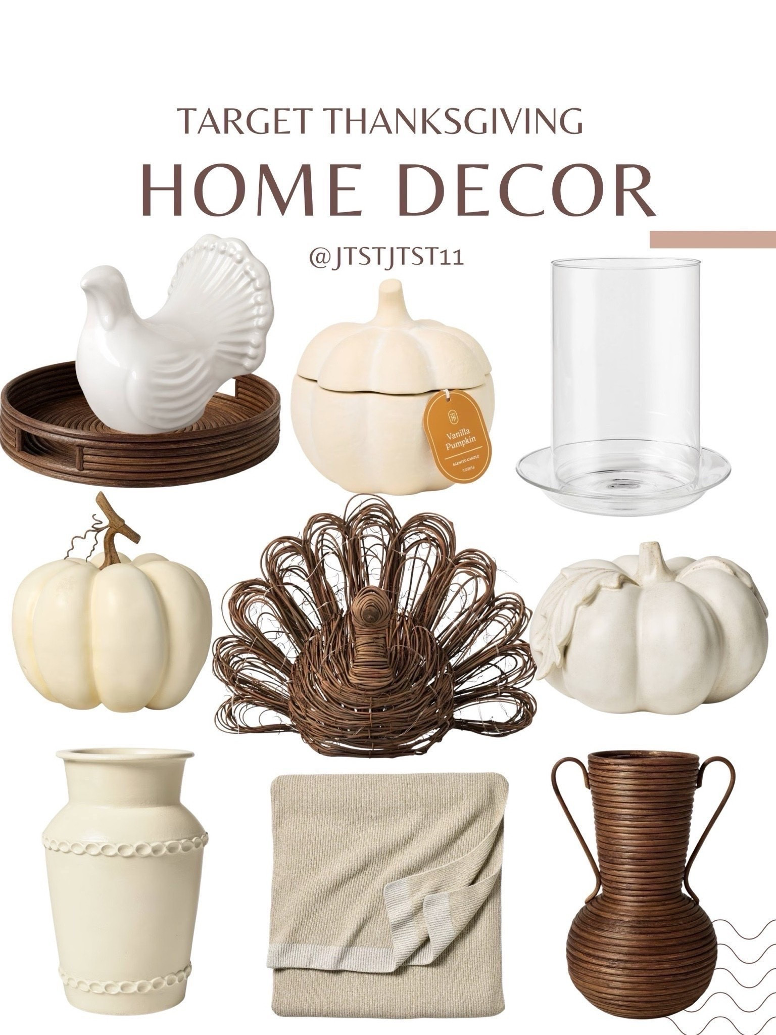 Target has beautiful and affordable Thanksgiving decor for your family dinner and get together this year.

@Target

#LTKHome #LTKSeasonal #LTKfoodie