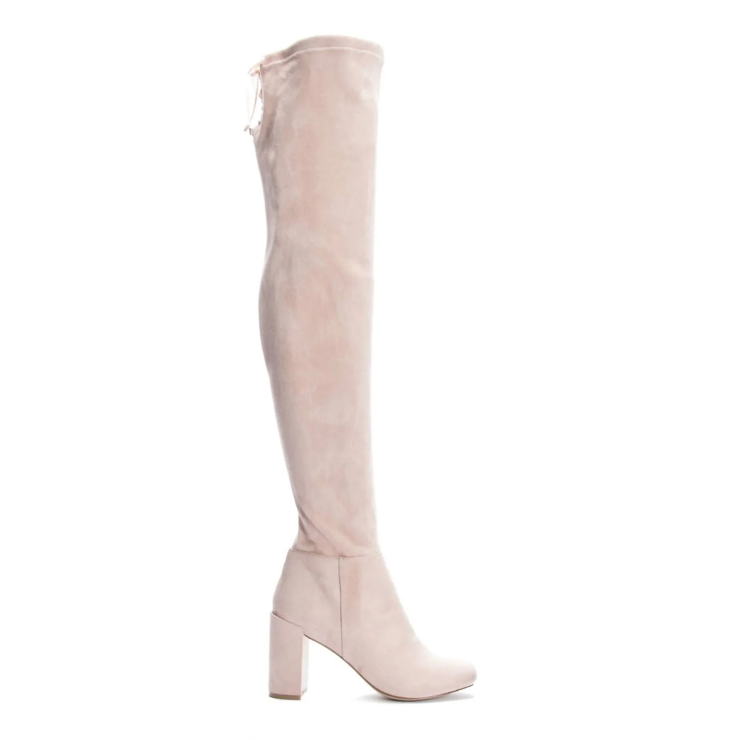 King Over-The-Knee Boot In Taupe | Shop Simon