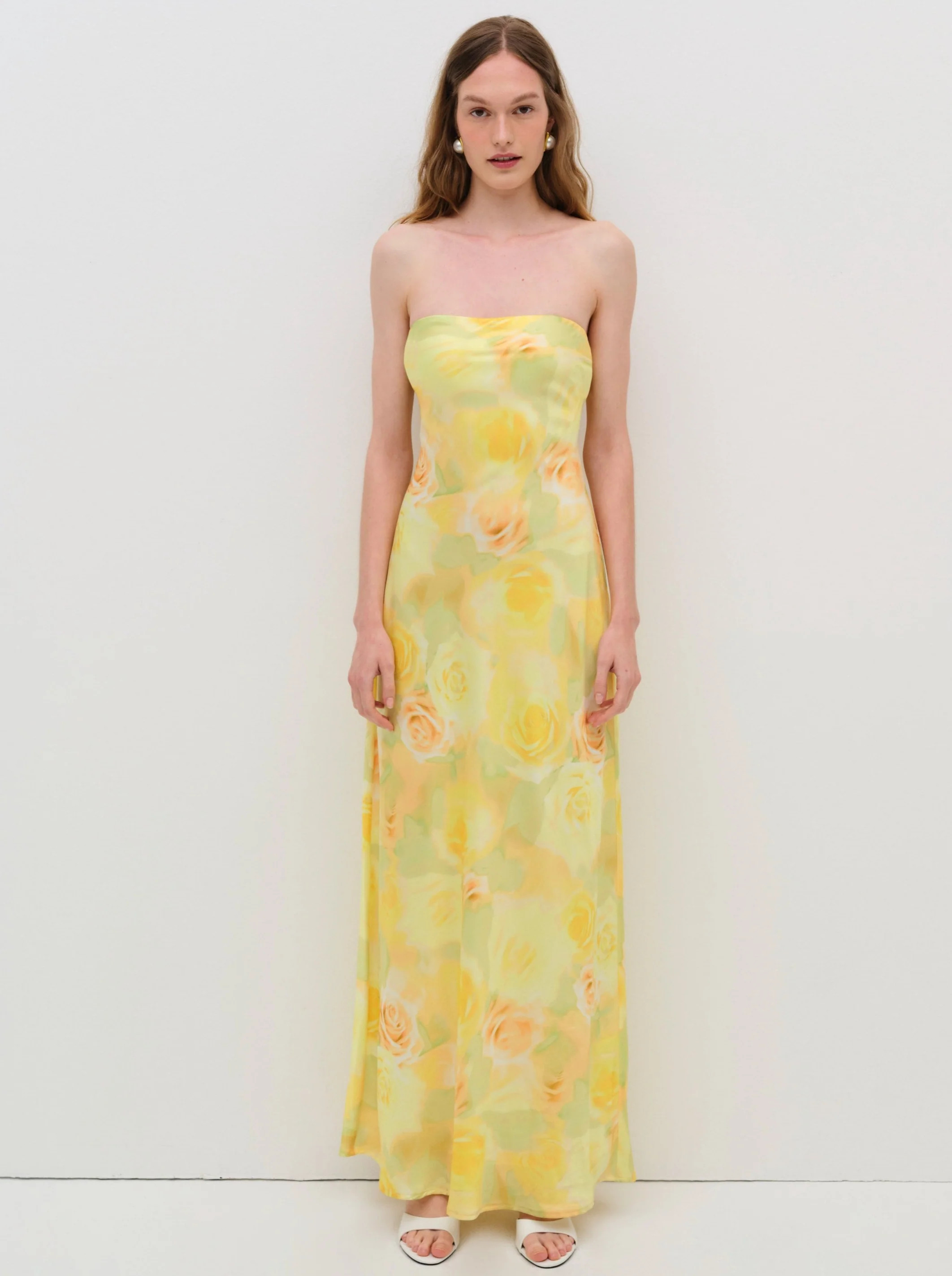 Carla Strapless Maxi Dress | For Love & Lemons