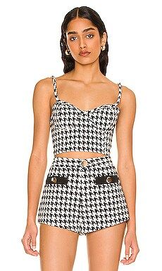 Lovers and Friends Marina Bustier in Black & White from Revolve.com | Revolve Clothing (Global)