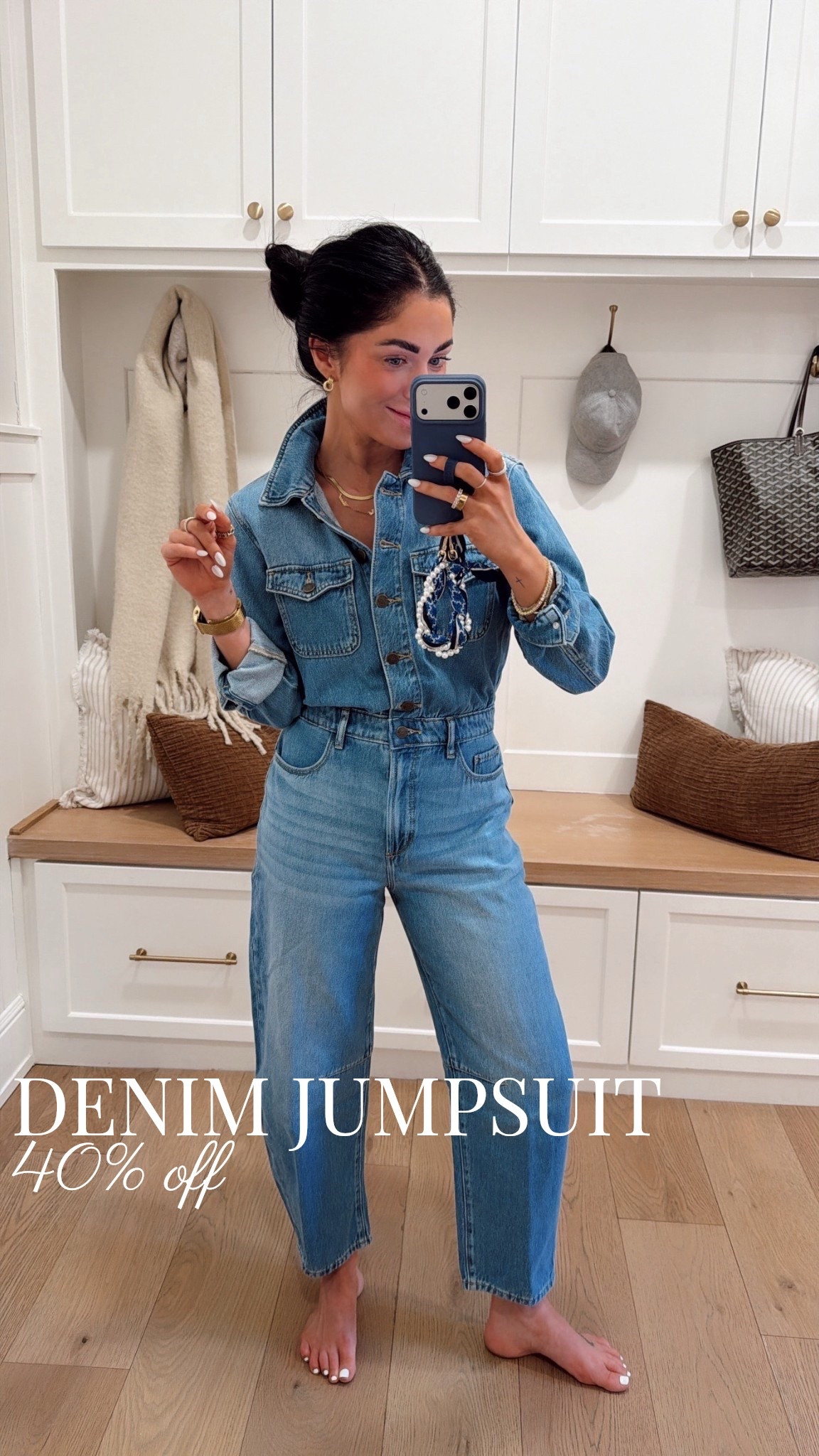 This denim jumpsuit is 40% off right now! So cute for the Spring!

Sale alert, new arrivals, watchnow, finds under 100, spring fashion, Katy roach

#LTKootd #LTKSeasonal #LTKSaleAlert