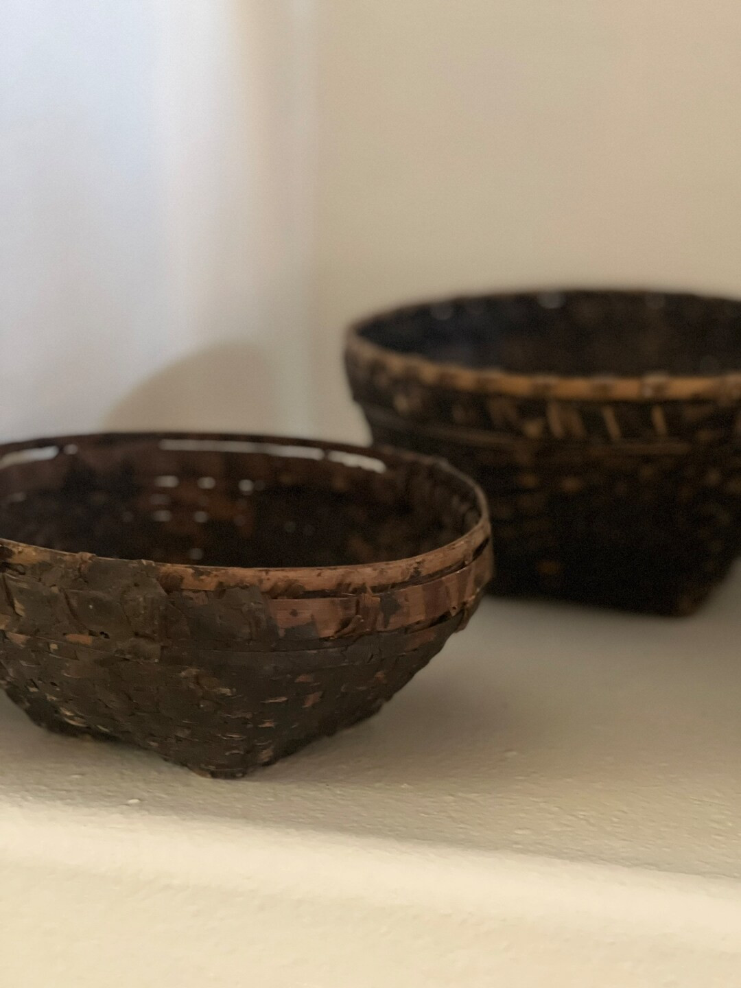 Vintage Found Cane Baskets | Etsy (US)