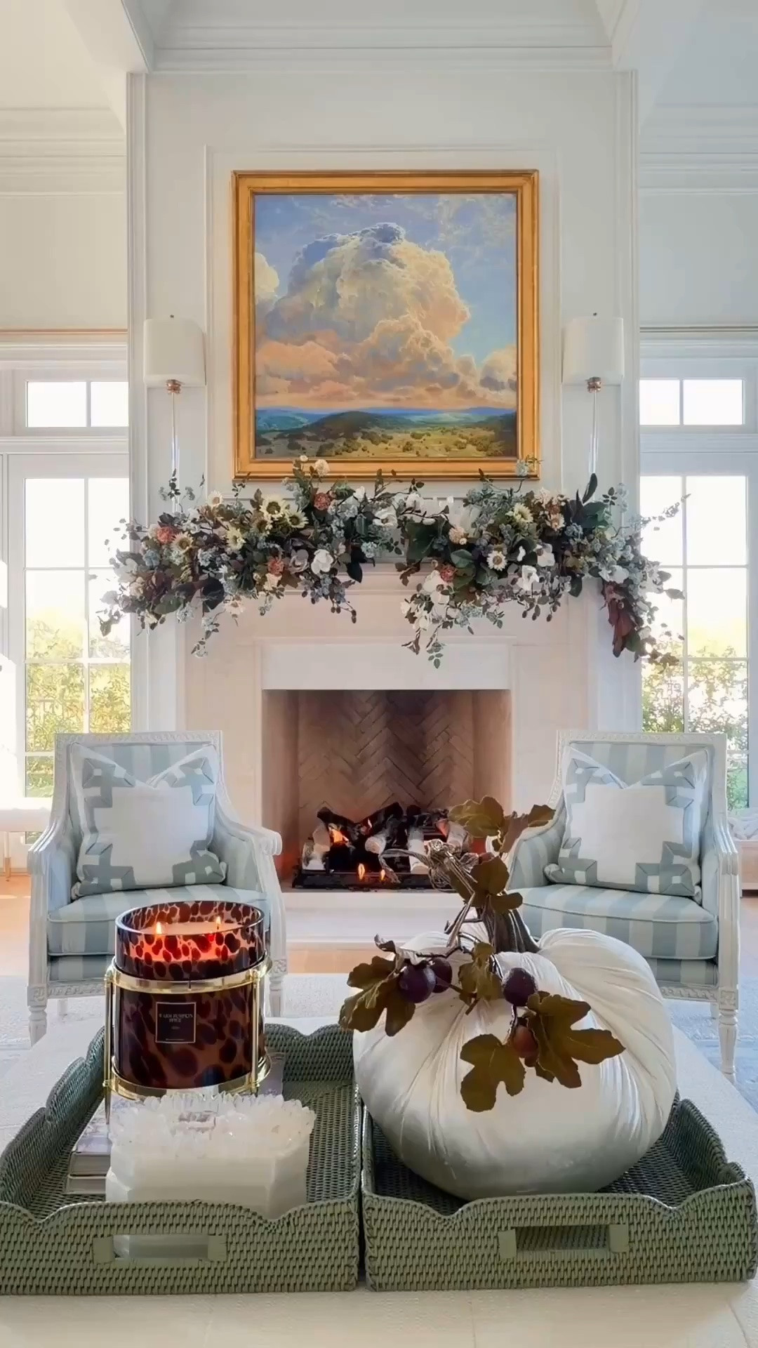Fall touches in in our family room.

#LTKSeasonal #LTKHome #LTKdayinmylife