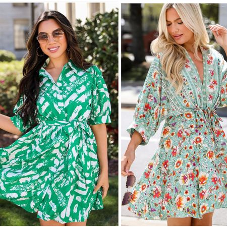 Love these spring dresses! Both under $50 too. 

#LTKU #LTKfindsunder50 #LTKstyletip