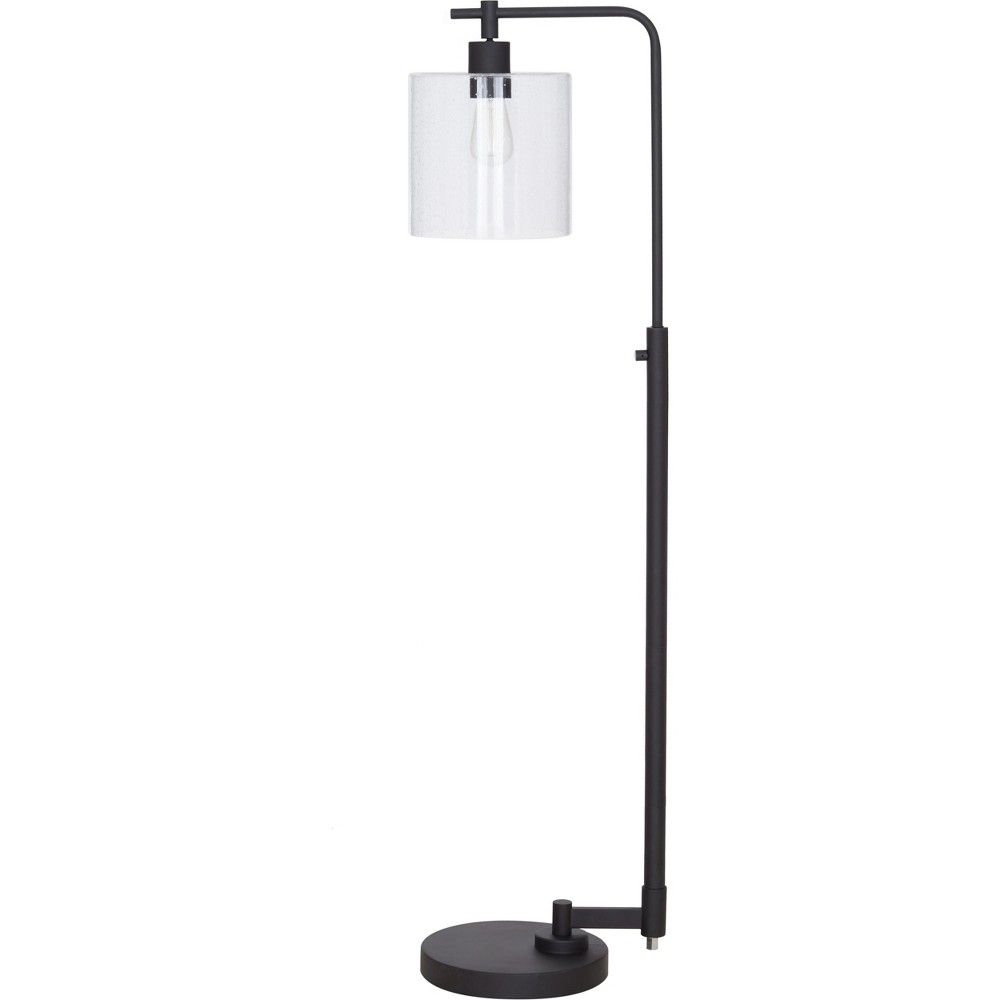 Hudson Industrial Floor Lamp Black (Lamp Only) - Threshold | Target