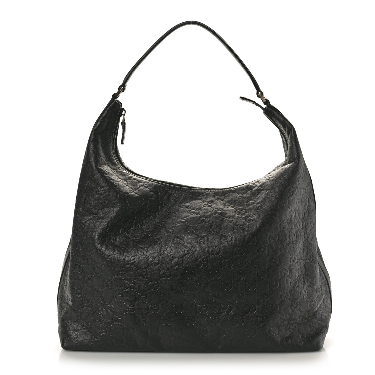 Guccissima Large Hobo Black | FASHIONPHILE (US)