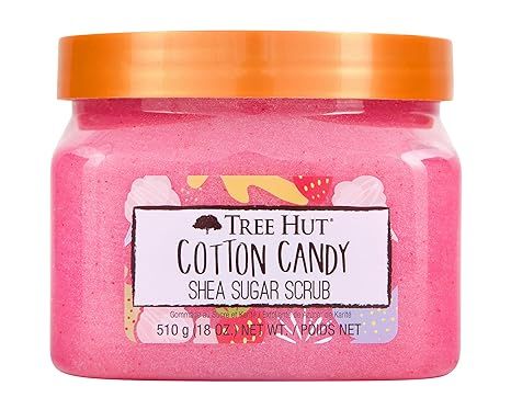 Tree Hut Cotton Candy Shea Sugar Scrub, 510 Grams | Amazon (US)