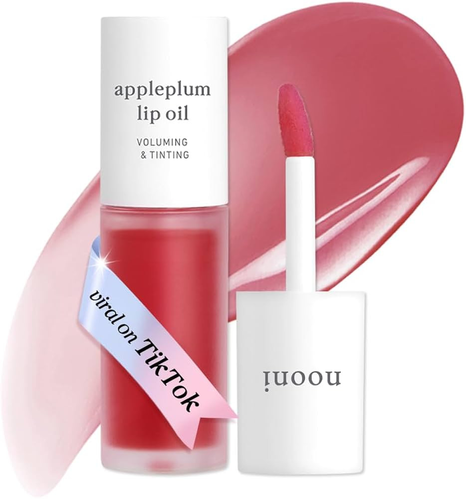 NOONI Korean Lip Oil - Appleplum | Long-Lasting, Moisturizing, Plumping, Revitalizing for Dry Lip... | Amazon (US)