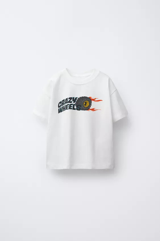 CAR PRINT T-SHIRT | Zara US