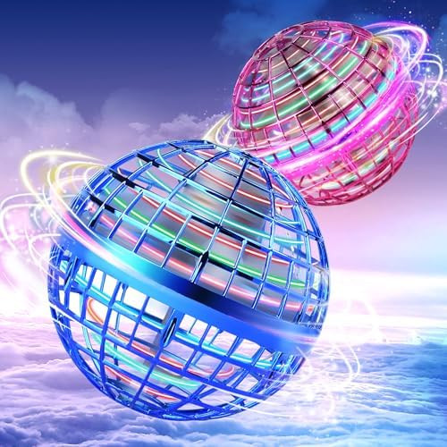 Flying Orb Ball 2025 Upgrade, 2 Pack Hand-Controlled Flying Orb Toy, 360° Rotating Cosmic Globe ... | Amazon (US)