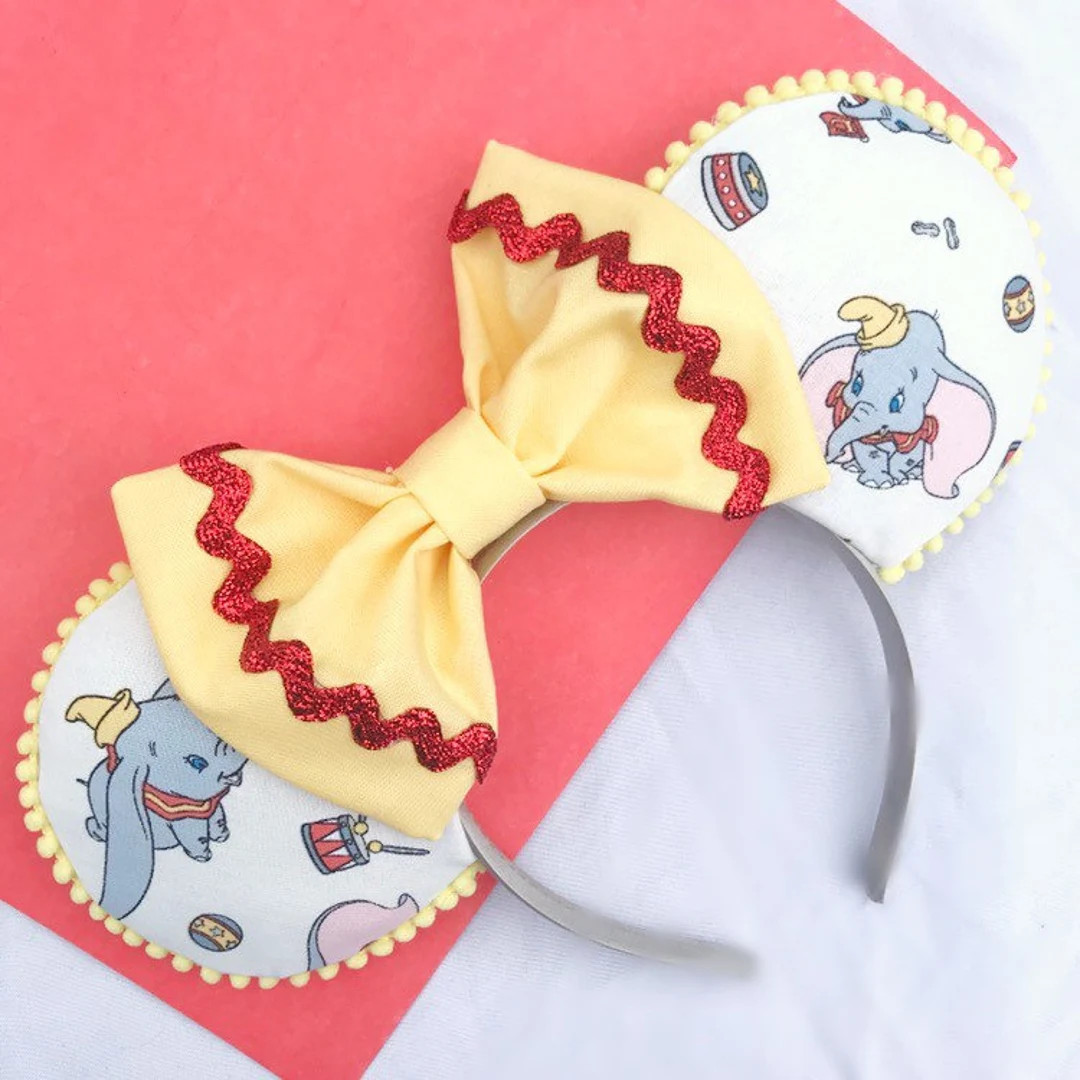 Dumbo Disney-inspired Mickey Ears - Etsy | Etsy (Global)
