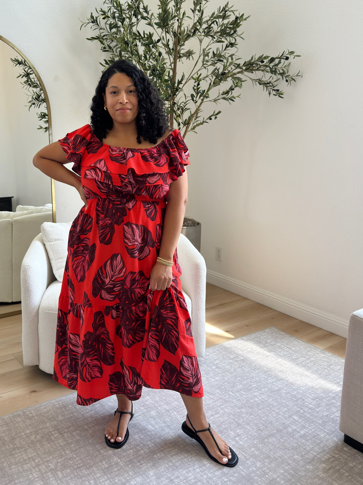 Walmart summer dress 

Wearing a large, runs a little big, could have sized down to a medium 

Walmart | Walmart fashion | Walmart finds | Walmart dress 

#LTKStyleTip #LTKFindsUnder50 #LTKMidsize