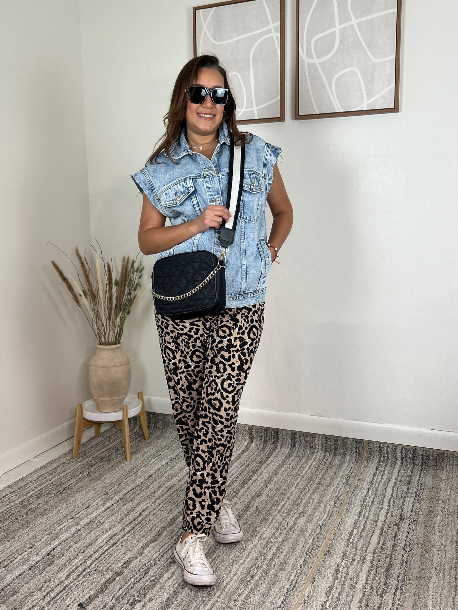 Travel Outfit
Denim vest size medium
Pants size M
Shoes size 7

#LTKTravel #LTKStyleTip #LTKOver40